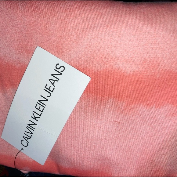 *New* CK Long Sleeve Monogram Logo T-Shirt  Size L - Picture 6 of 9
